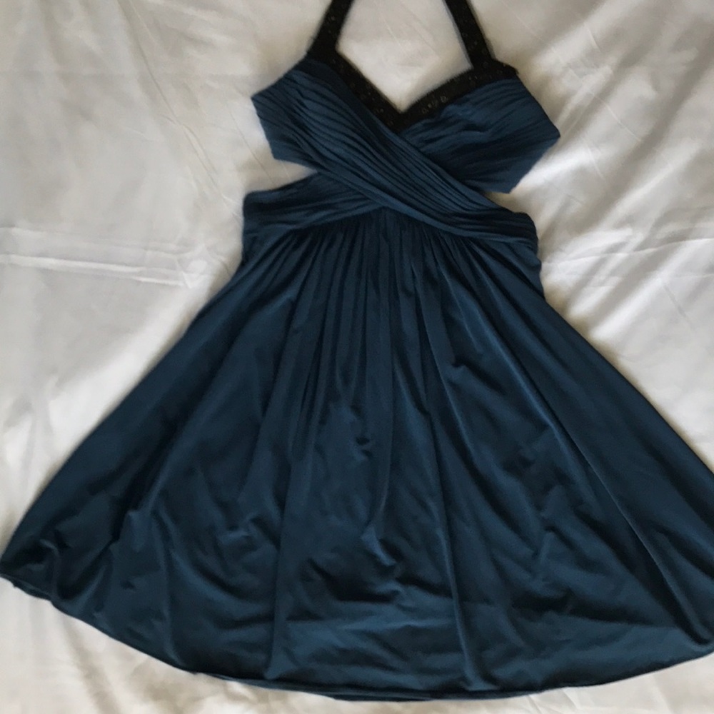 NWT BCBG Maxazria China Blue dress